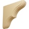 Ekena Millwork 1 3/4"W x 5 1/2"D x 5 1/2"H Stratford Wood Bracket, Alder BKTW02X06X06STAL - alternate 1